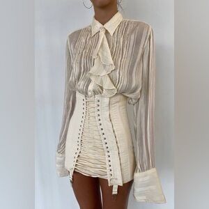 ORSEUND IRIS-ESQUE GARTER CORSET SKIRT